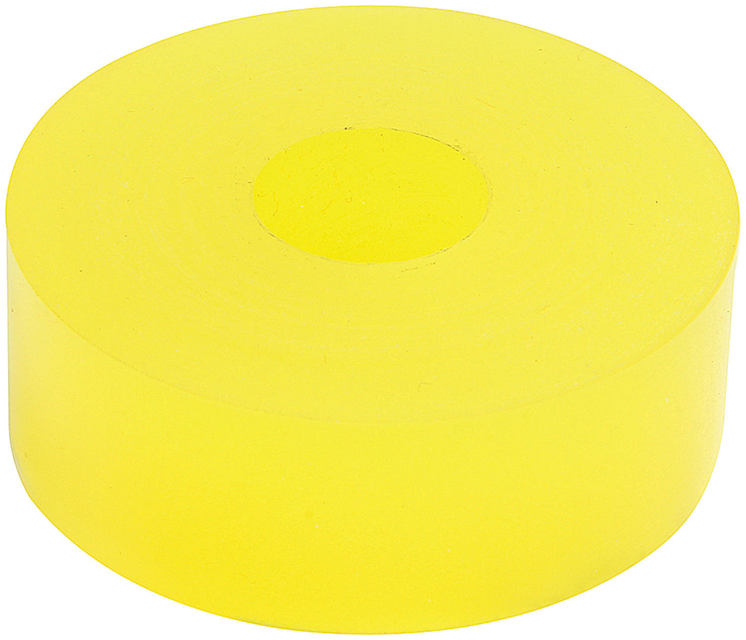 Allstar Bump Stop Puck 2" OD 0.5" ID 0.75" Tall Shock Mount 75 Durometer Polyurethane Yellow ALL64385
