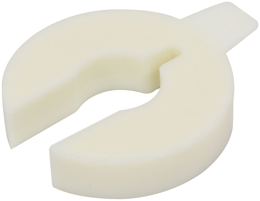 Allstar Shock Shim U-Shaped 3/8" Thick Plastic White 14 mm Shocks Set of 25 ALL64414-25