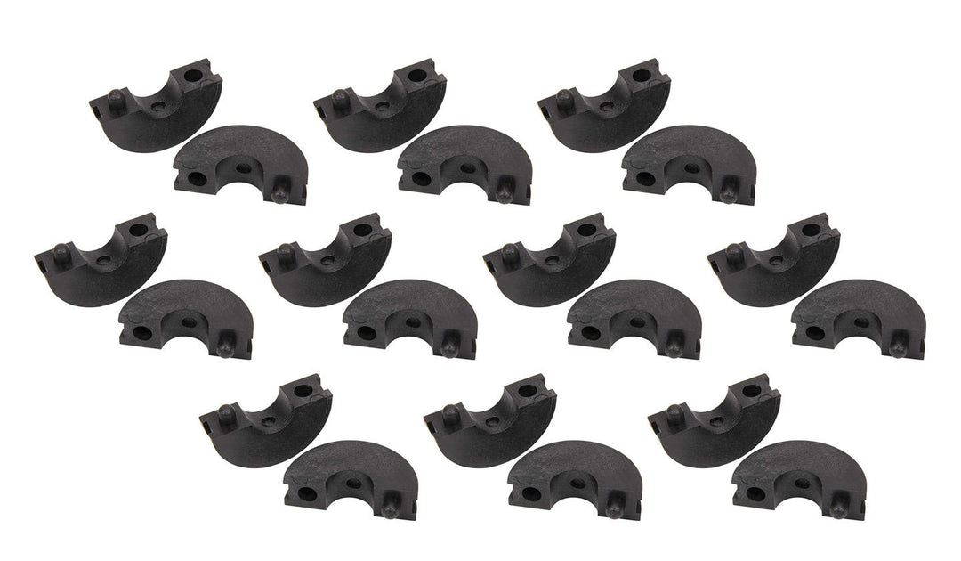Allstar Shock Shim Collar Style 2-Piece 1/2" Thick Plastic Black 16 mm Shocks Set of 10 ALL64460-10