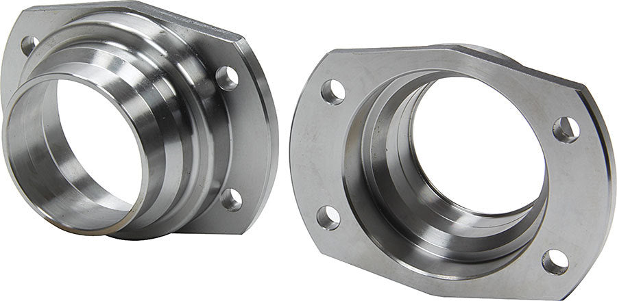 Allstar Axle Housing End Weld-On 3.15" Bearing Bore 0.375" Bolt Holes Steel Late Big Ford Pair ALL68308