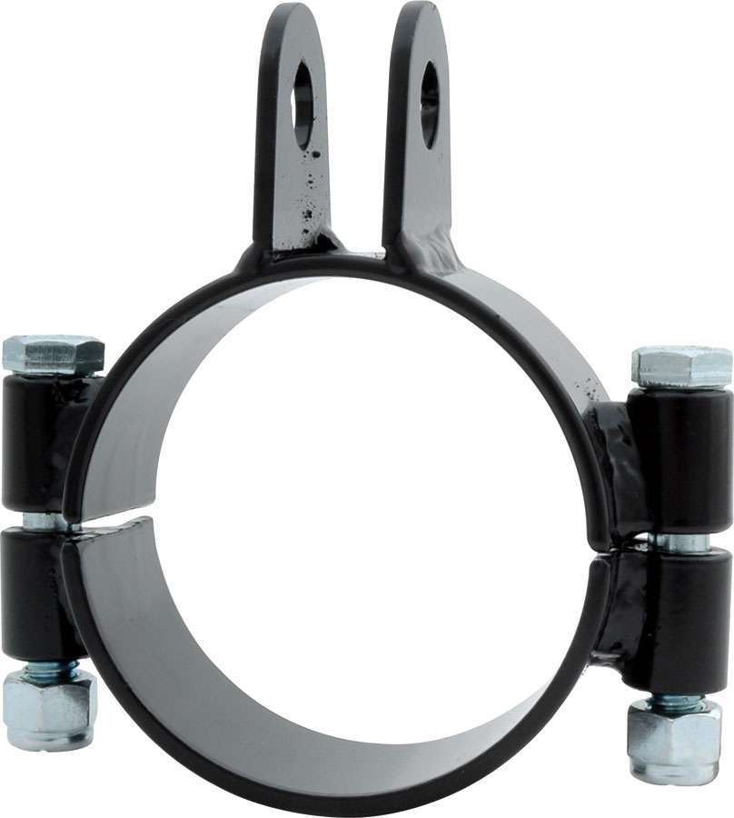Allstar Tube Support Brackets Clamp-On 5/8" Hole Steel Black Paint 3" Quick Change Axle Tubes ALL68322