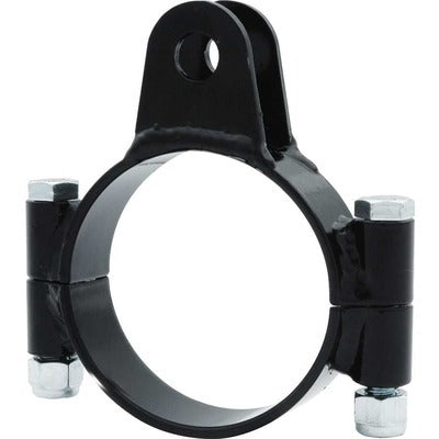 Allstar Axle Tube Ring 3" ID 1" Wide 3/8" Hole 2-Bolt Steel Black Paint Quick Change ALL68323