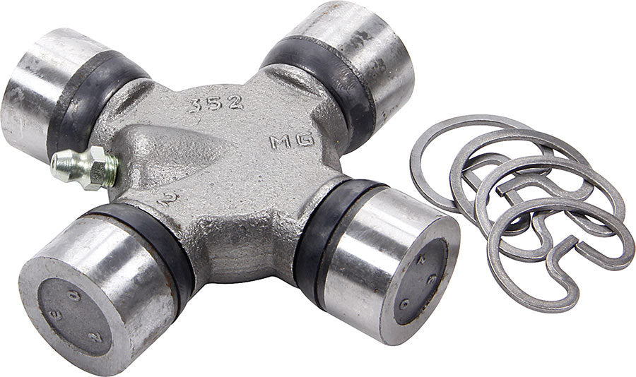 Allstar Universal Joint 1330 Series 3-5/8" Across 1-1/16" Cap Clips Included Steel Natural ALL69031