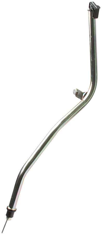 Allstar Transmission Dipstick Locking Transmission Mount Solid Tube Steel Cadmium TH350 Chevy V8 ALL69110
