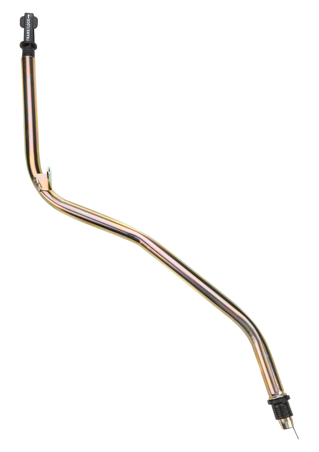 Allstar Transmission Dipstick Locking Transmission Mount Solid Tube Steel Cadmium TH400 Chevy ALL69112