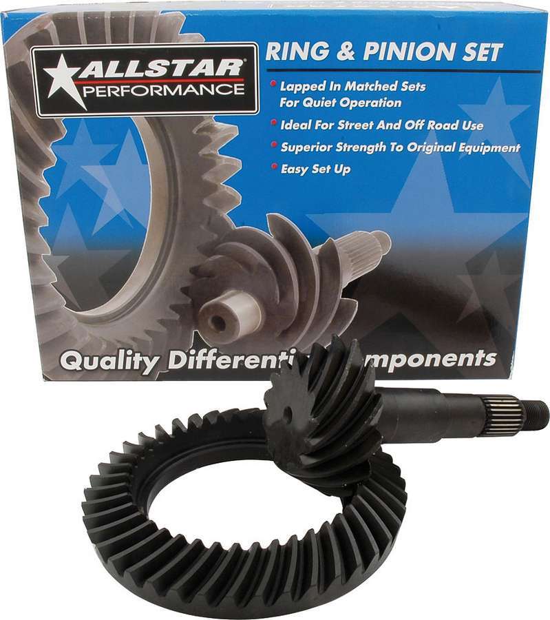 Allstar Ring and Pinion 3.42 Ratio 27 Spline Pinion 3 Series 7.5" GM 10-Bolt Kit ALL70112