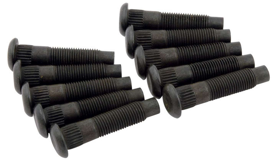 Allstar Rear Axle Assembly Housing Stud 3/8"-24 Thread 1.600" Steel Ford 9" Set of 10 ALL72040