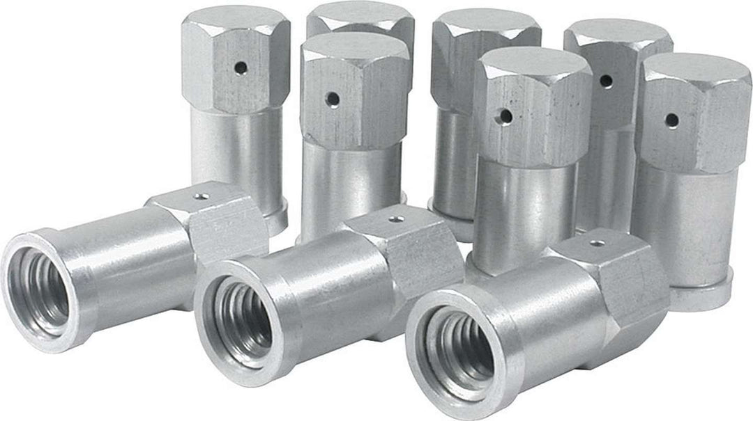 Allstar Nut 3/8"-16 Thread Aluminum Clear Anodized Allstar Quick Change Gear Covers Set of 10 ALL72060