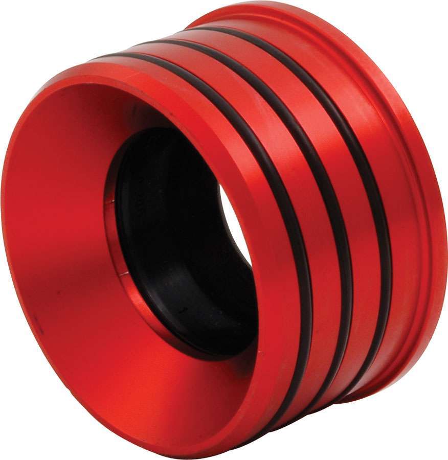 Allstar Axle Housing Seal Inner O-Ring 2.625" OD 1.125" ID 0.188" Thick Aluminum / Rubber Red ALL72100