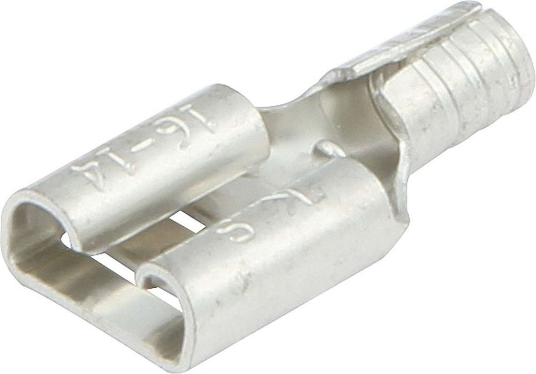 Allstar Spade Terminal Non-Insulated 16-14 Gauge Wire Female Tin Plated Copper Set of 20 ALL76018