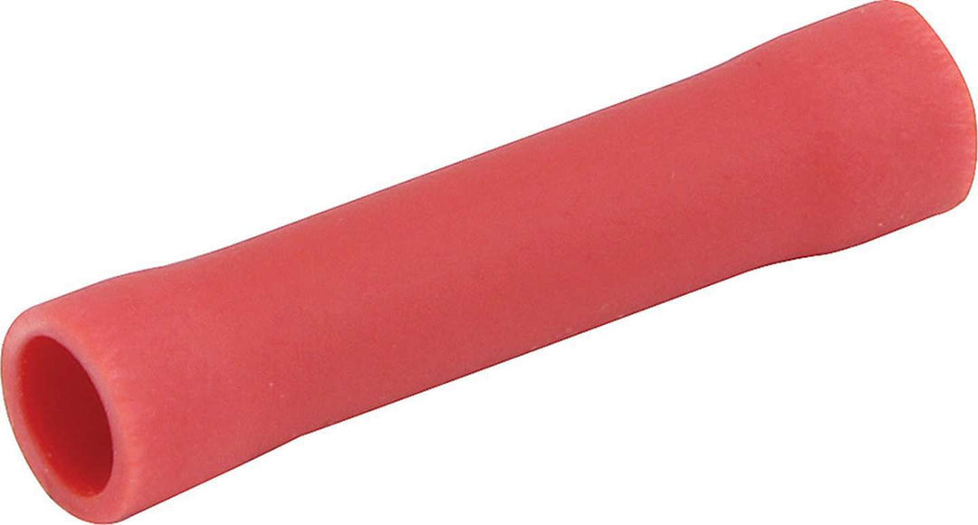 Allstar Butt Connector Insulated 22-18 Gauge Tin Plated Copper / Plastic Red Set of 20 ALL76030