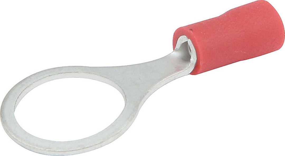 Allstar Ring Terminal Insulated 22-18 Gauge Wire 3/8" Hole Tin Plated Copper / Plastic Set of 20 ALL76036