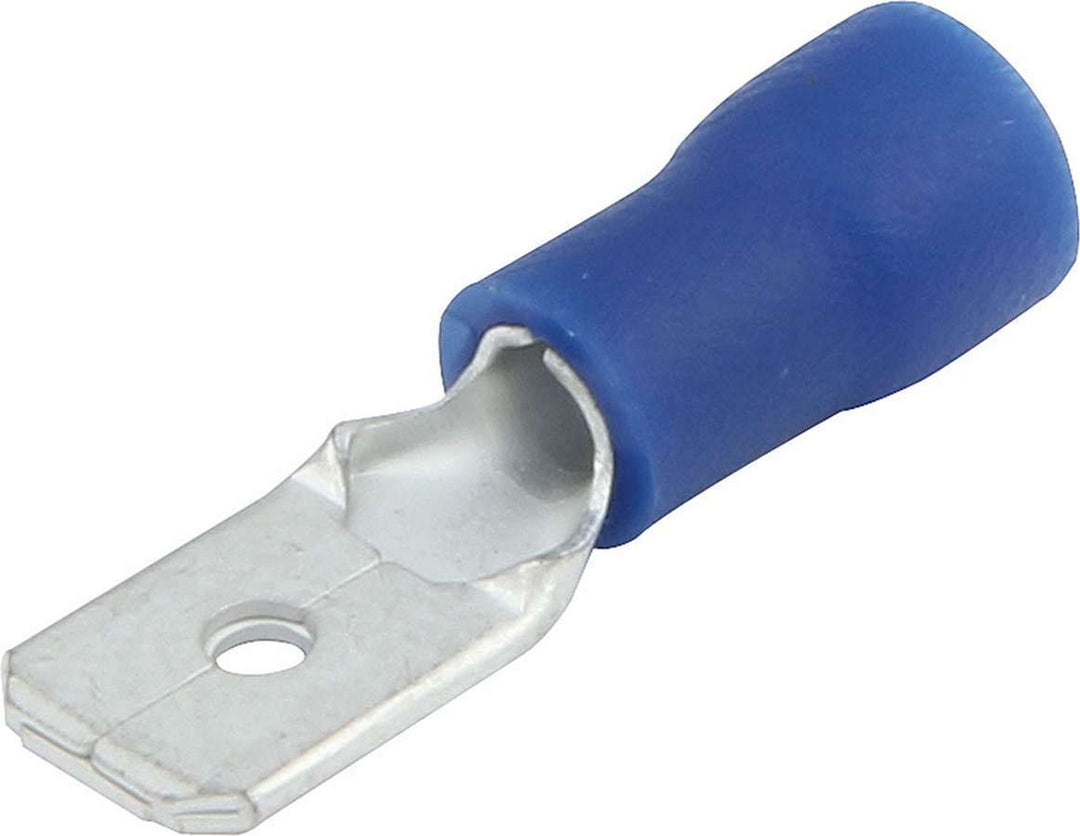 Allstar Spade Terminal Insulated 16-14 Gauge Wire Male Tin Plated Copper / Plastic Set of 20 ALL76047