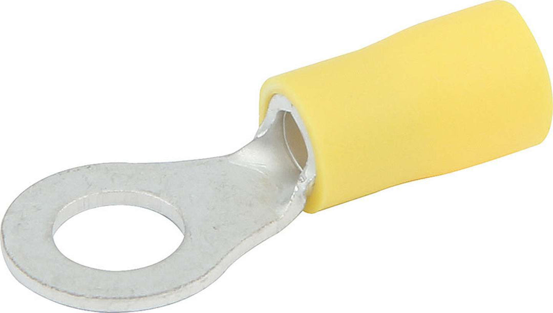 Allstar Ring Terminal Insulated 12-10 Gauge Wire 1/4" Hole Tin Plated Copper / Plastic Set of 20 ALL76054