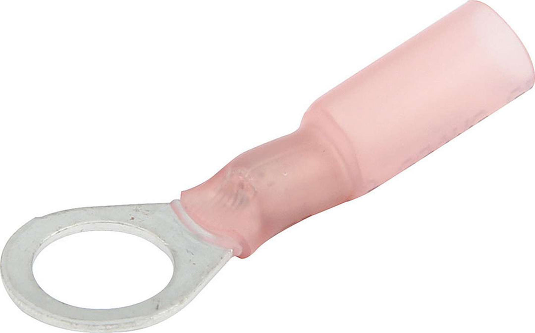 Allstar Ring Terminal Heat Shrink 22-18 Gauge Wire 5/16" Hole Tin Plated Copper Set of 10 ALL76065