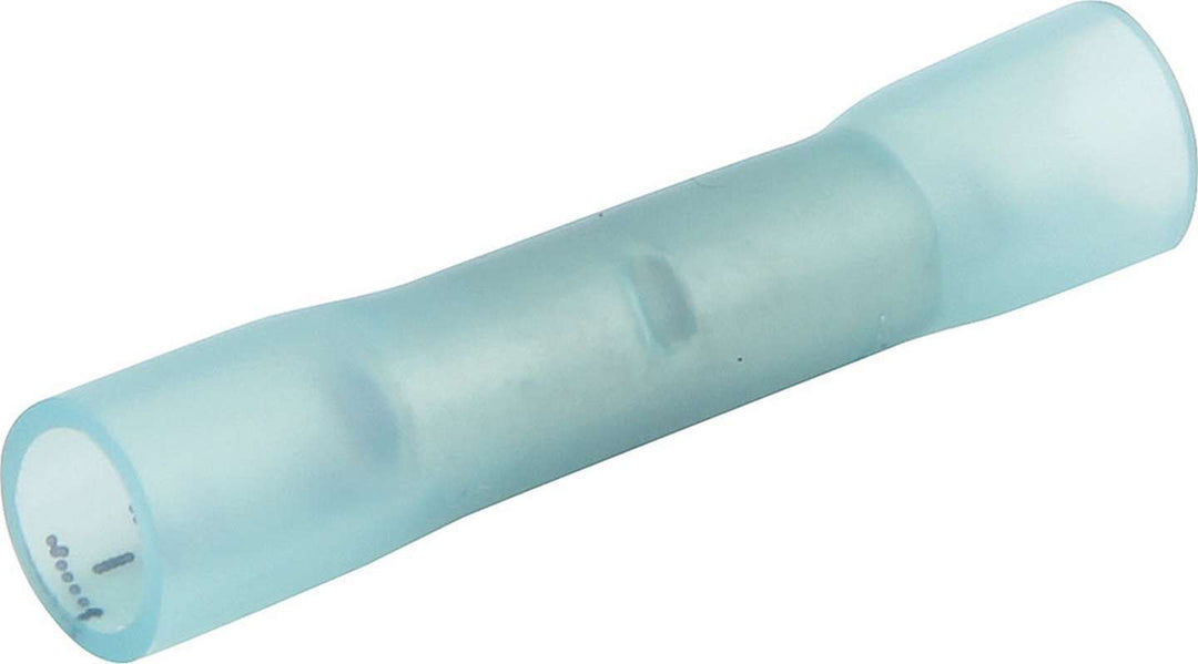 Allstar Butt Connector Heat Shrink 16-14 Gauge Tin Plated Copper / Plastic Blue Set of 10 ALL76070