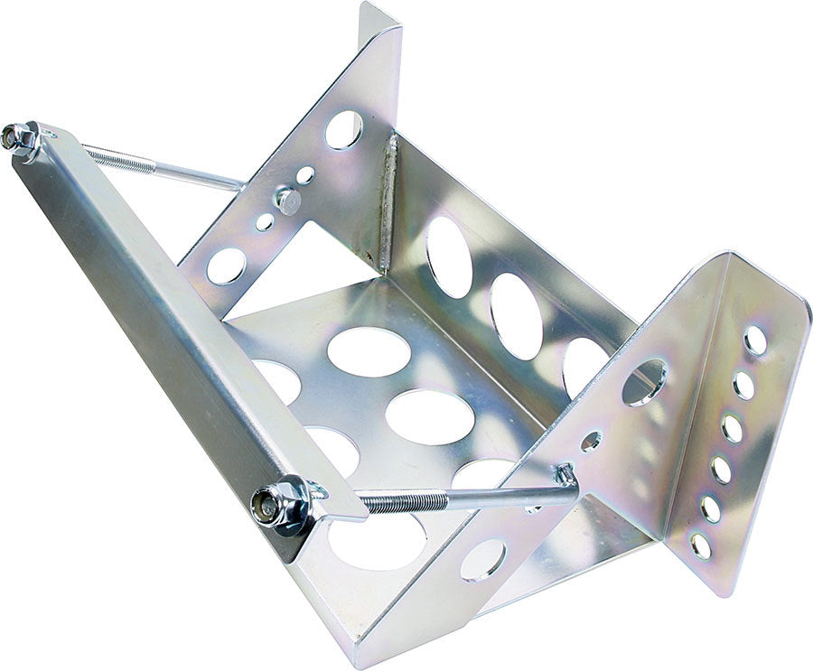 Allstar Battery Tray 11" Length x 7" Wide Hardware Included Steel Zinc Plated Kit ALL76102