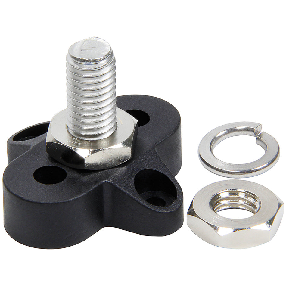 Allstar Junction Box 10 mm x 1.50 Thread Stud Plastic Black ALL76146