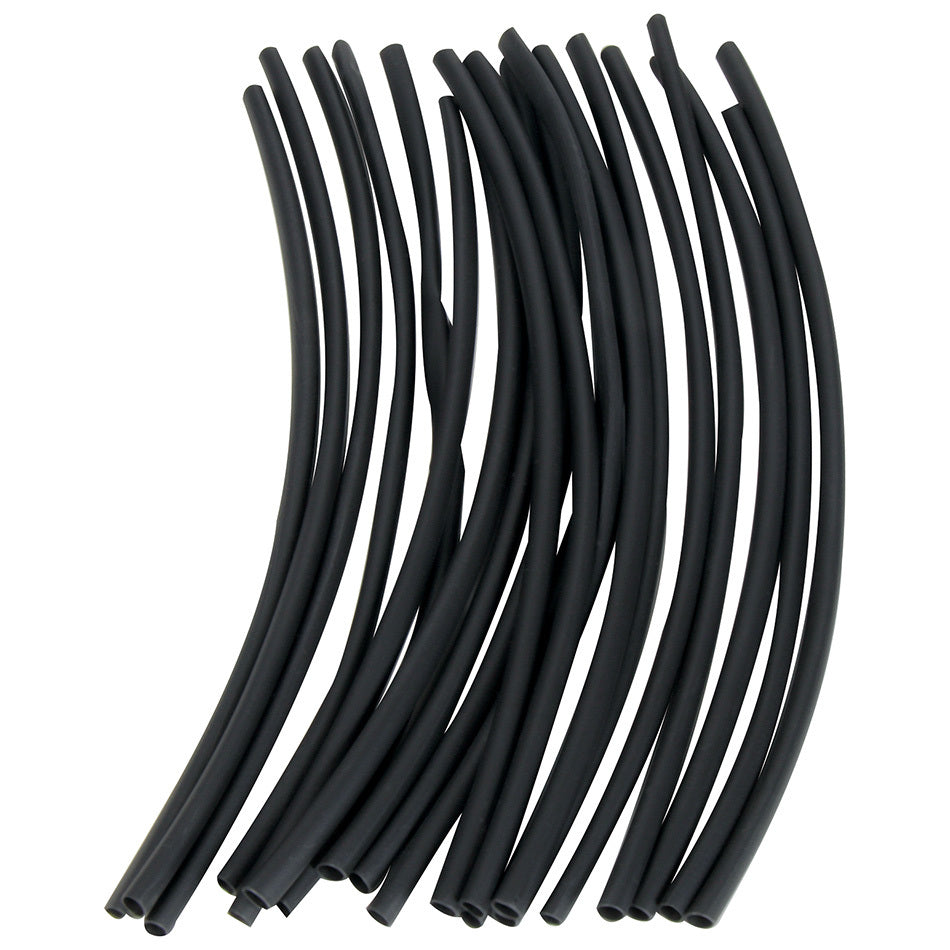 Allstar Shrink Sleeve Tubing 1/16" Plastic Black Set of 20 ALL76161