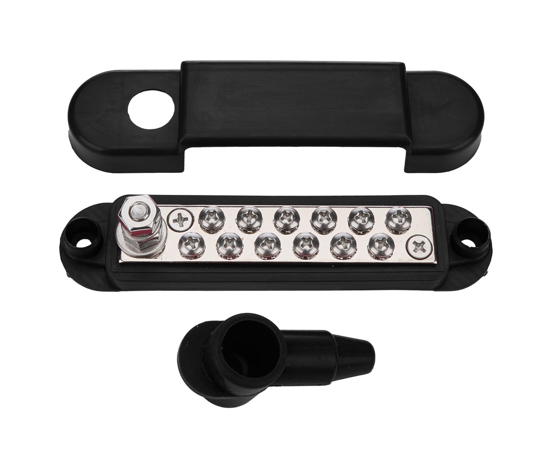 Allstar Terminal Block 12 Wire Boot / Cover Black Kit ALL76172