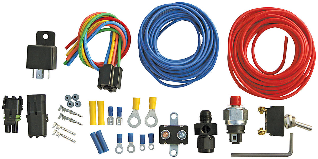 Allstar Nitrous Bottle Heater Controller 6 AN Pressure Controlled Adjustable Hardware Kit ALL76198