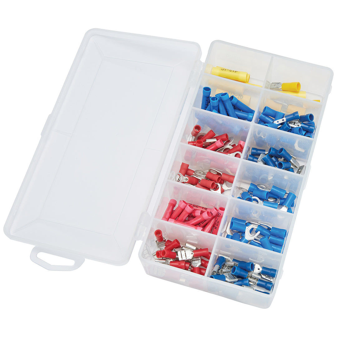 Allstar Wire Terminal Insulated Butt Connectors / Case / Ring Terminals / Blade Terminals Kit ALL76224