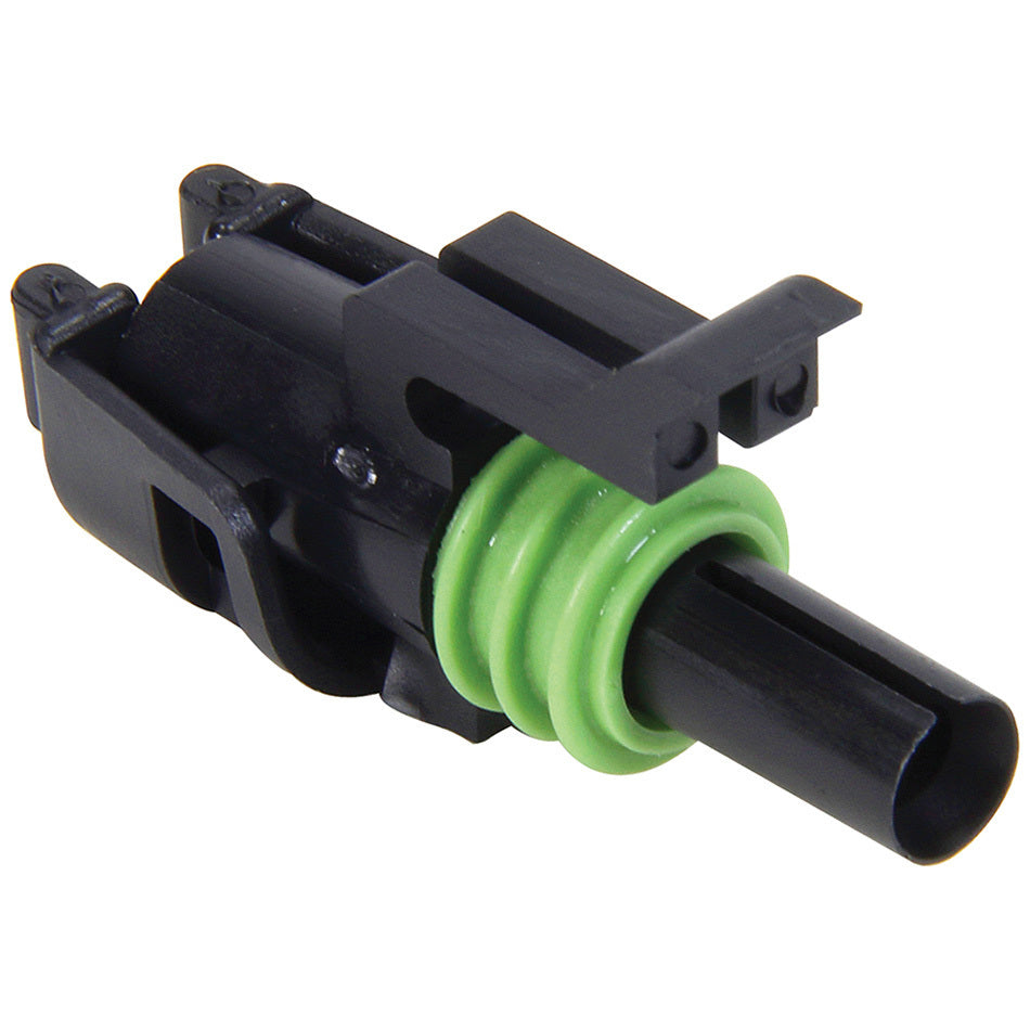 Allstar Weather Pack Housing Female Seal Included 1 Pin 12V 20 amps Plastic Black Set of 10 ALL76288-10
