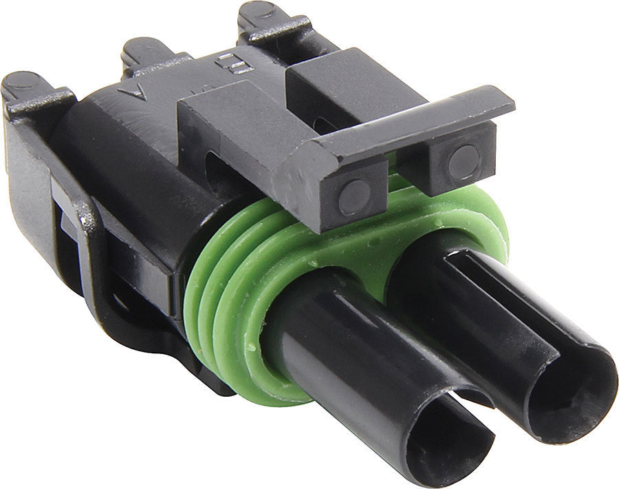 Allstar Weather Pack Housing Female Seals Included 2 Pin 12V 20 amps Plastic Black Set of 10 ALL76290-10