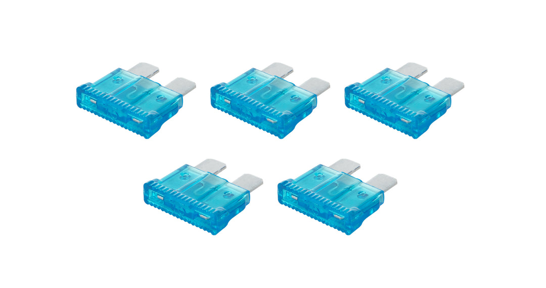 Allstar Fuse ATC 15 amps Plastic Blue Set of 5 ALL76366