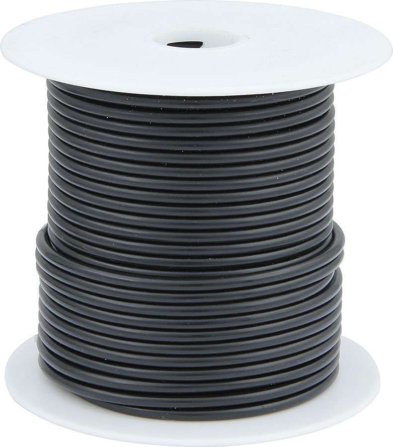 Allstar Wire 20 Gauge 100 ft Roll Plastic Insulation Copper Black ALL76511