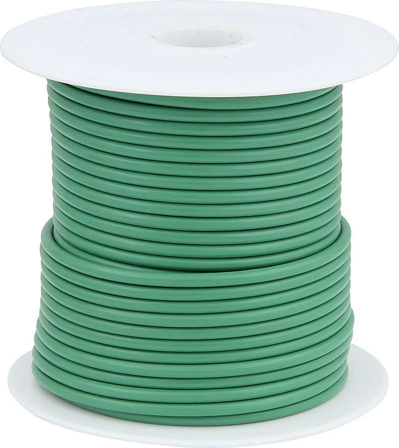 Allstar Wire 20 Gauge 100 ft Roll Plastic Insulation Copper Green ALL76513