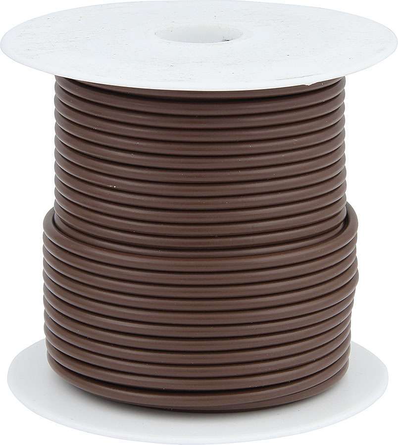 Allstar Wire 20 Gauge 100 ft Roll Plastic Insulation Copper Brown ALL76515