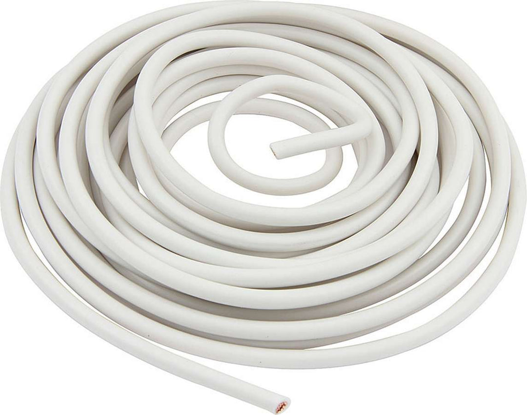 Allstar Wire 12 Gauge 12 ft Roll Plastic Insulation Copper White ALL76562