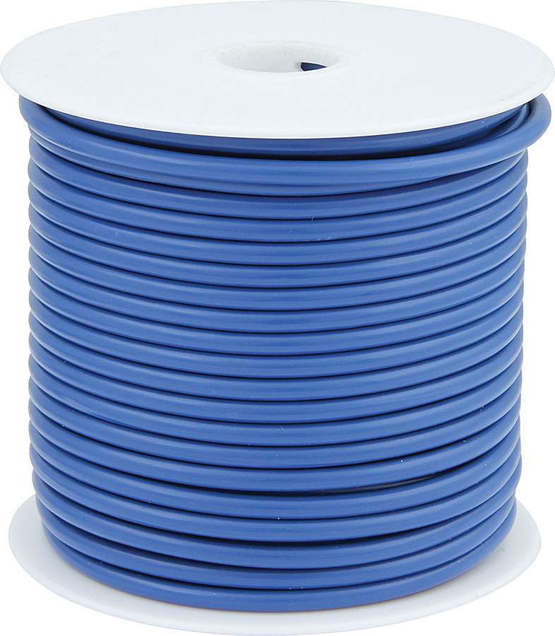 Allstar Wire 12 Gauge 100 ft Roll Plastic Insulation Copper Blue ALL76568