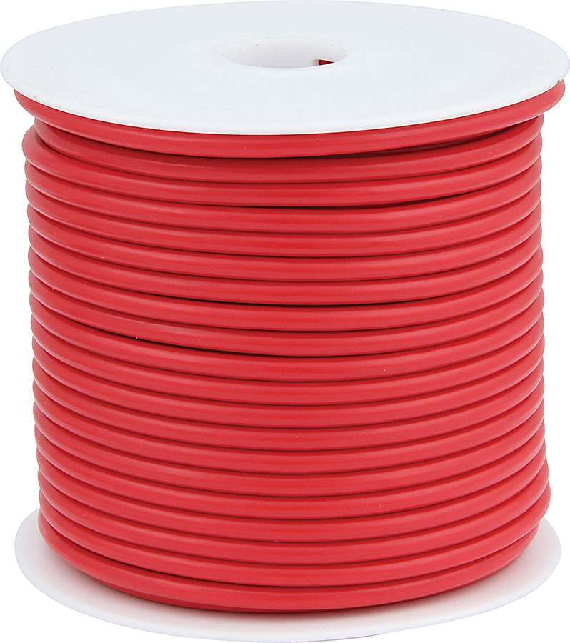 Allstar Wire 10 Gauge 75 ft Roll Plastic Insulation Copper Red ALL76575