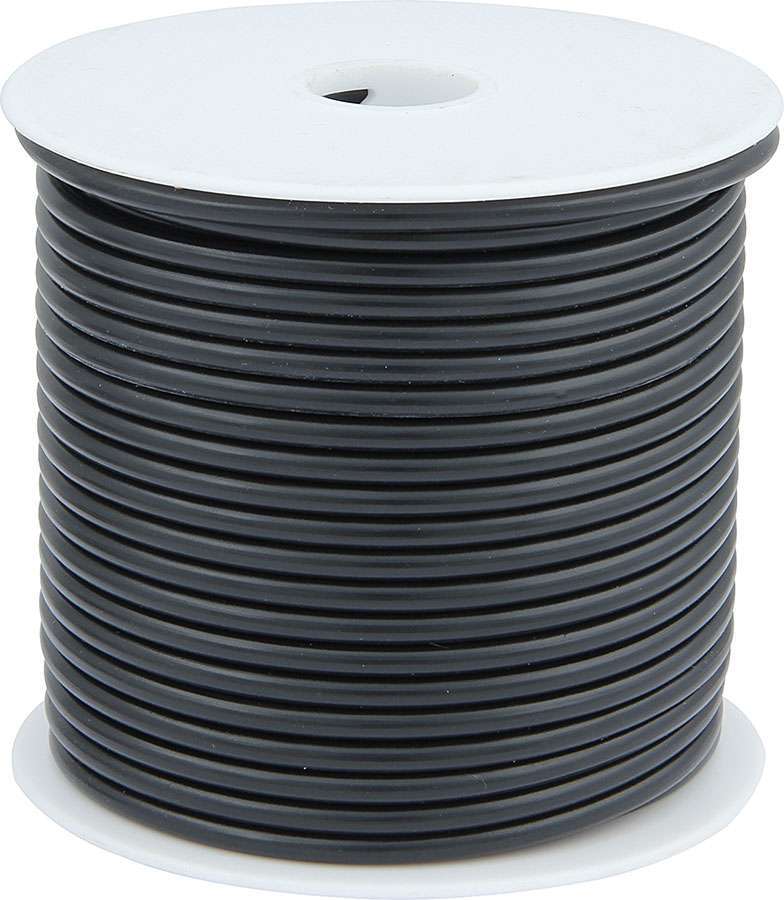 Allstar Wire 10 Gauge 75 ft Roll Plastic Insulation Copper Black ALL76576