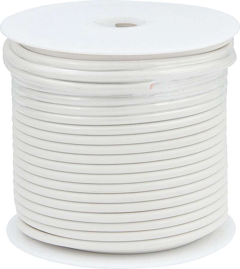 Allstar Wire 10 Gauge 75 ft Roll Plastic Insulation Copper White ALL76577