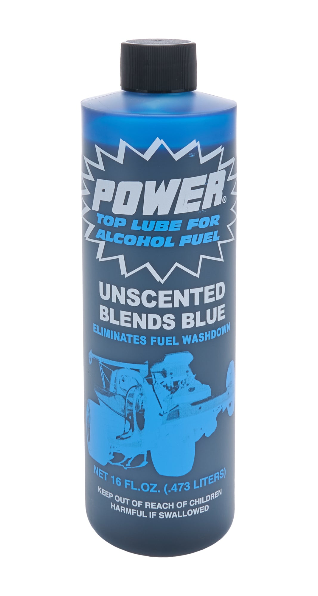 Allstar Alcohol Top Lube Blue Dye 16 oz Bottle ALL78099