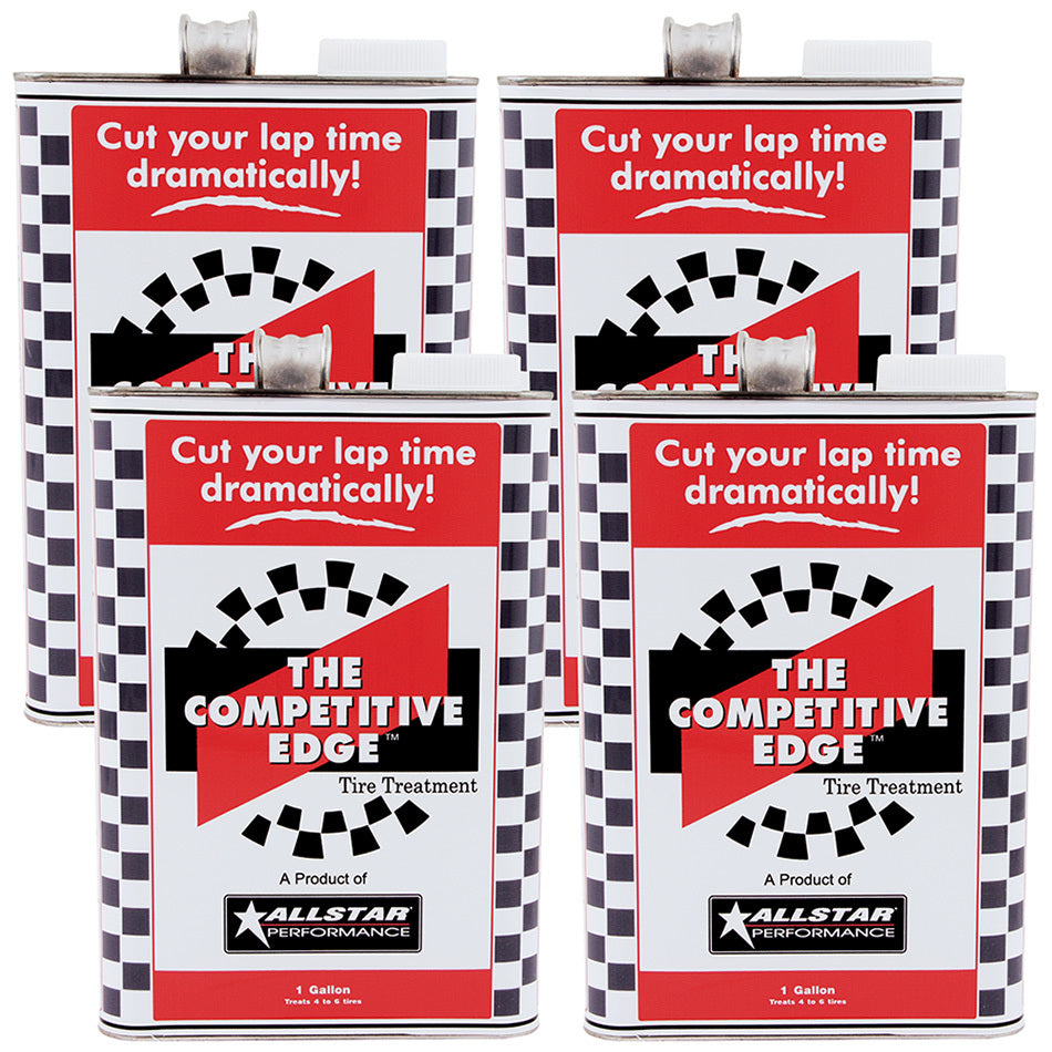 Allstar Tire Treatment Competitive Edge Softener 1 gal Can Set of 4 ALL78105-4