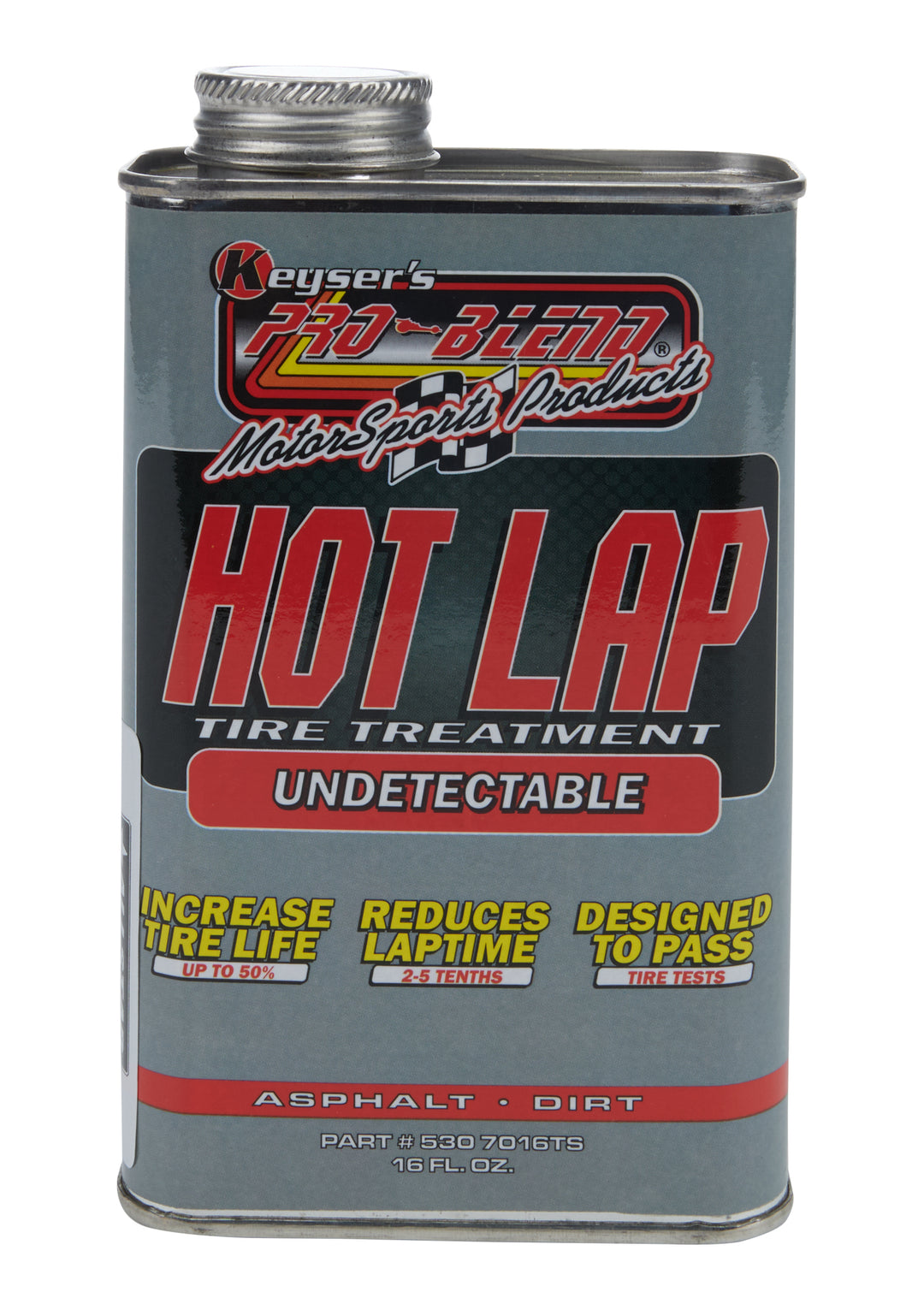Allstar Tire Treatment Hot Lap Softener Undetectable 1 pt Can ALL78107