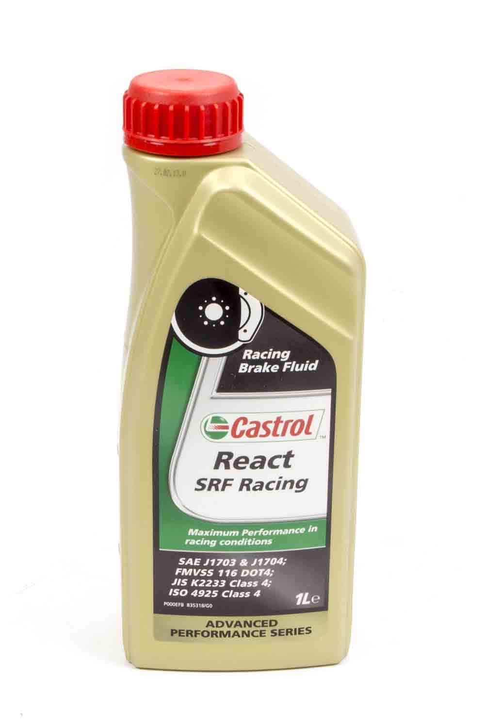 Allstar Brake Fluid Castrol SRF React DOT 4 33.8 oz Bottle ALL78115