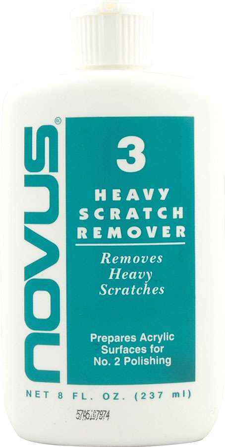 Allstar Plastic Window Polish Novus 3 Squeeze Bottle 8 oz ALL78203