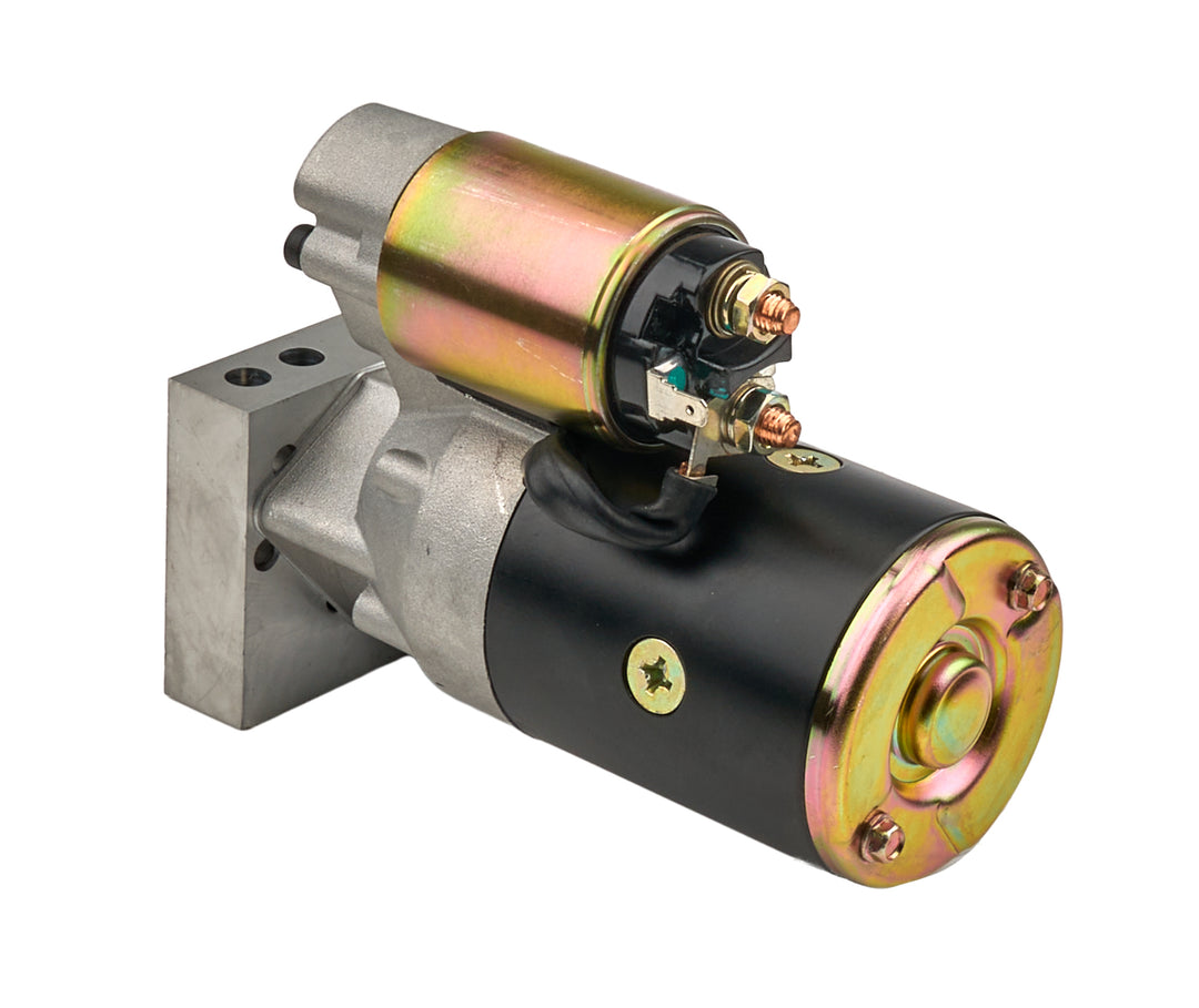 Allstar Starter Mini Starter 3.73:1 Gear Reduction Black 153 / 168 Tooth Flywheel Straight Mount ALL80520