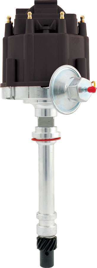 Allstar Distributor HEI Performance Magnetic Pickup Vacuum Advance HEI Style Terminal Black ALL81202