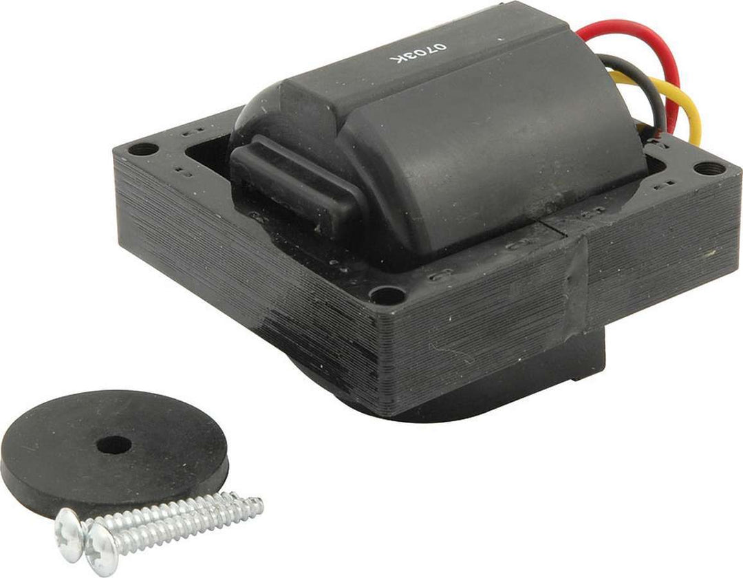 Allstar Ignition Coil Performance E-Core 0.300 ohm Coil in Cap 48000V Black ALL81207