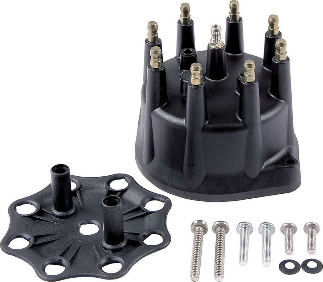 Allstar Distributor Cap HEI Style Terminals Brass Terminals Screw Down Wire Hold Down Included ALL81226