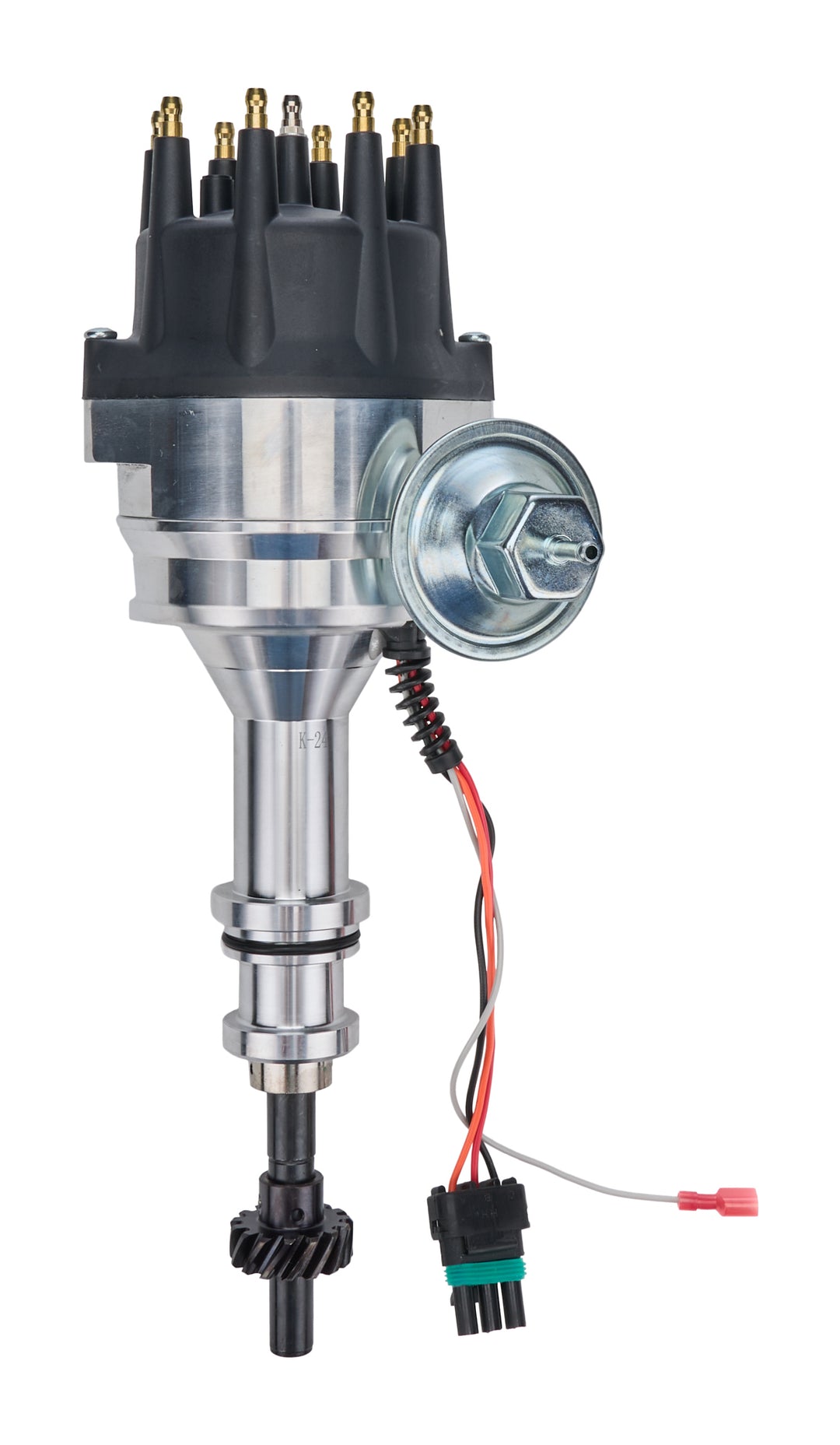 Allstar Distributor Magnetic Pickup Vacuum Advance HEI Style Terminal Rev Limiter Black Big ALL81245