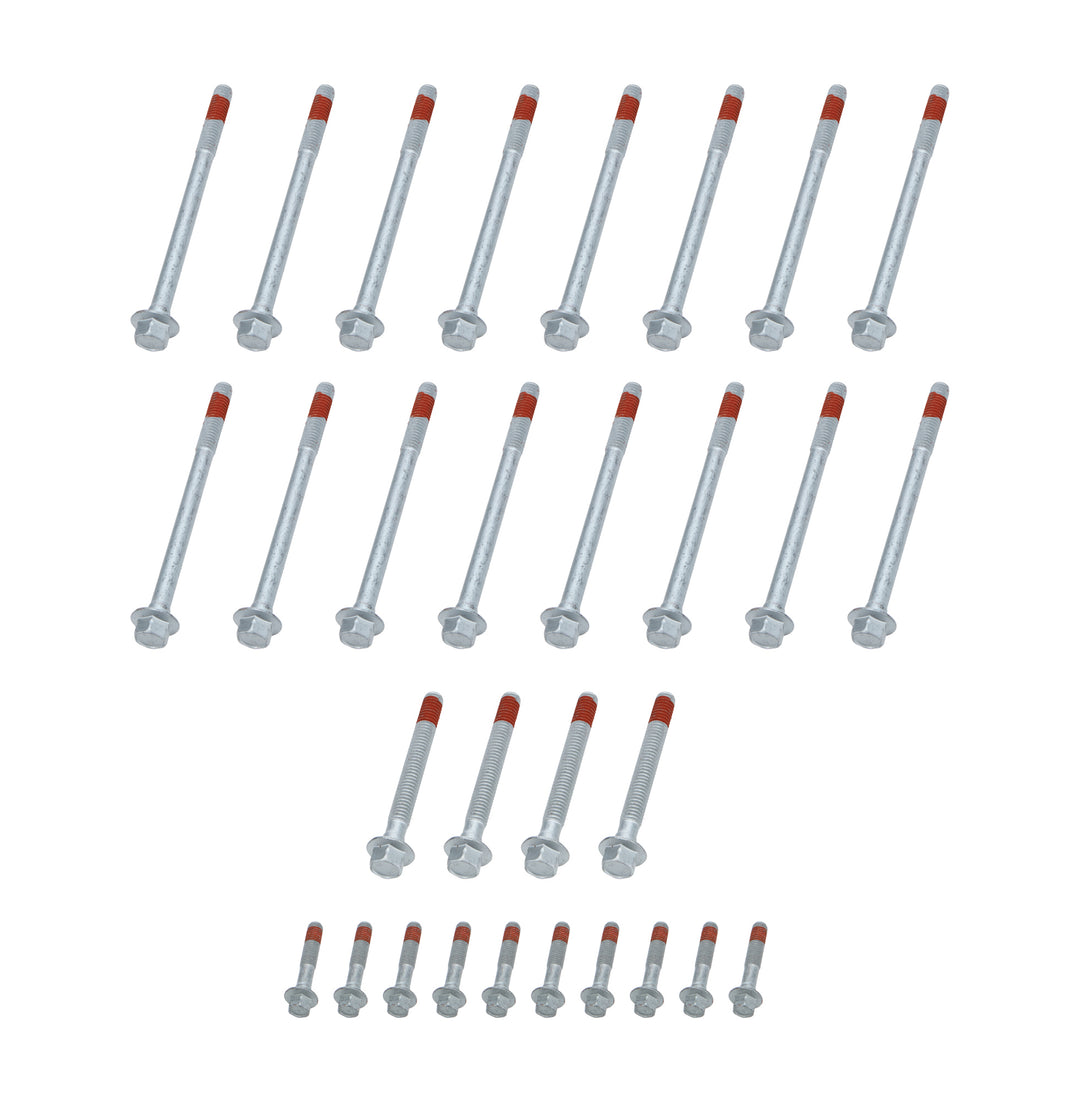 Allstar Cylinder Head Bolt Kit Hex Head Steel Zinc Oxide 1997-2003 GM LS Gen III Engines Kit ALL87004
