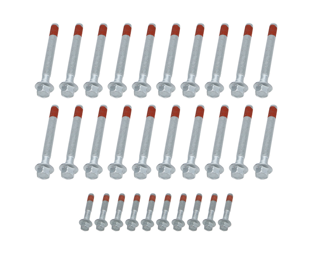 Allstar Cylinder Head Bolt Kit Hex Head Steel Zinc Oxide 2004-06 GM LS Gen III Engines Kit ALL87005