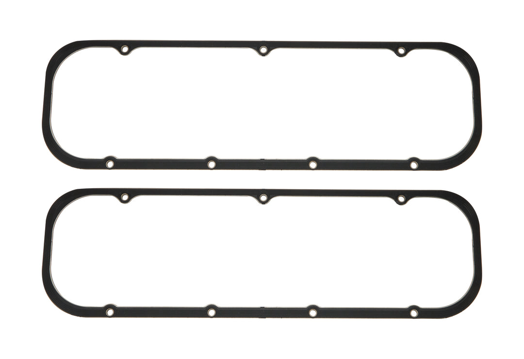 Allstar Valve Cover Gasket 0.188" Thick Steel Core Silicone Rubber Perimeter Bolt Big Block Pair ALL87218